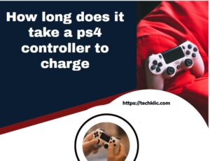 How long does it take to charge a ps4 controller